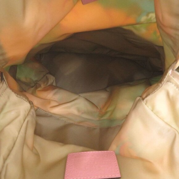 Gucci North Face Collaboration Nylon Leather Pink Backpack Daypack 1548 - Picture 6 of 7